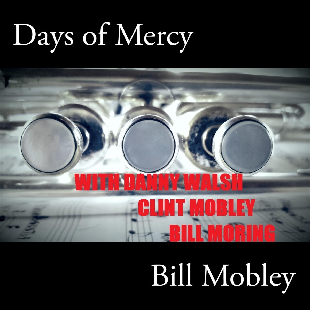 Days of Mercy (feat. Danny Walsh, Clint Mobley & Bill Moring) - Single by Bill Mobley album cover