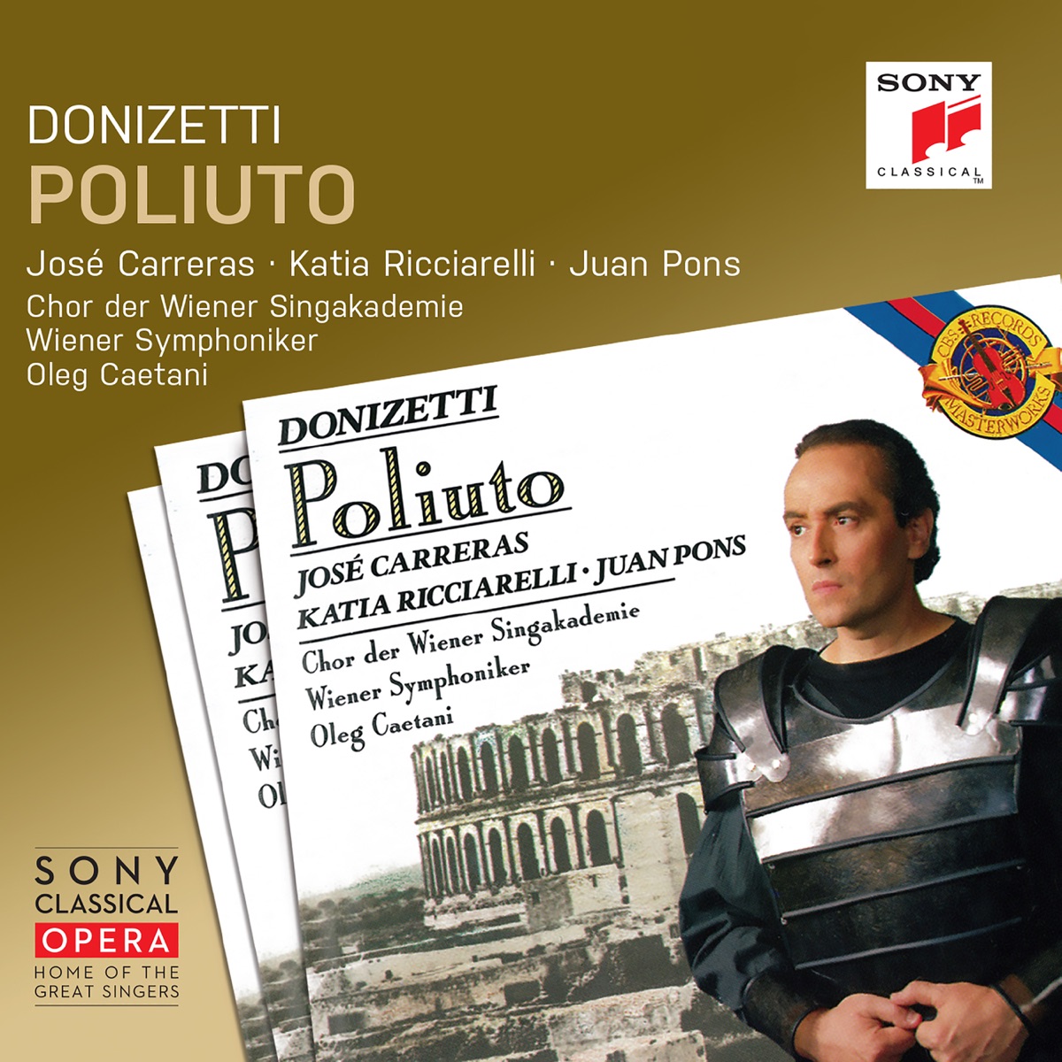 Donizetti: Poliuto by Oleg Caetani album cover