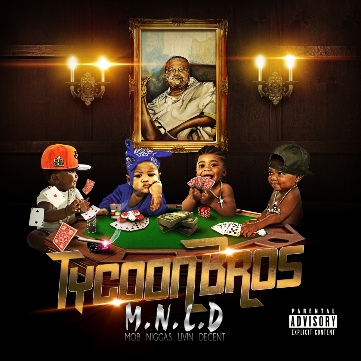Tycoon Bros (feat. Innerstate Ike, Hawk Man, Young Doe & Analiza Slim) by MNLD album cover