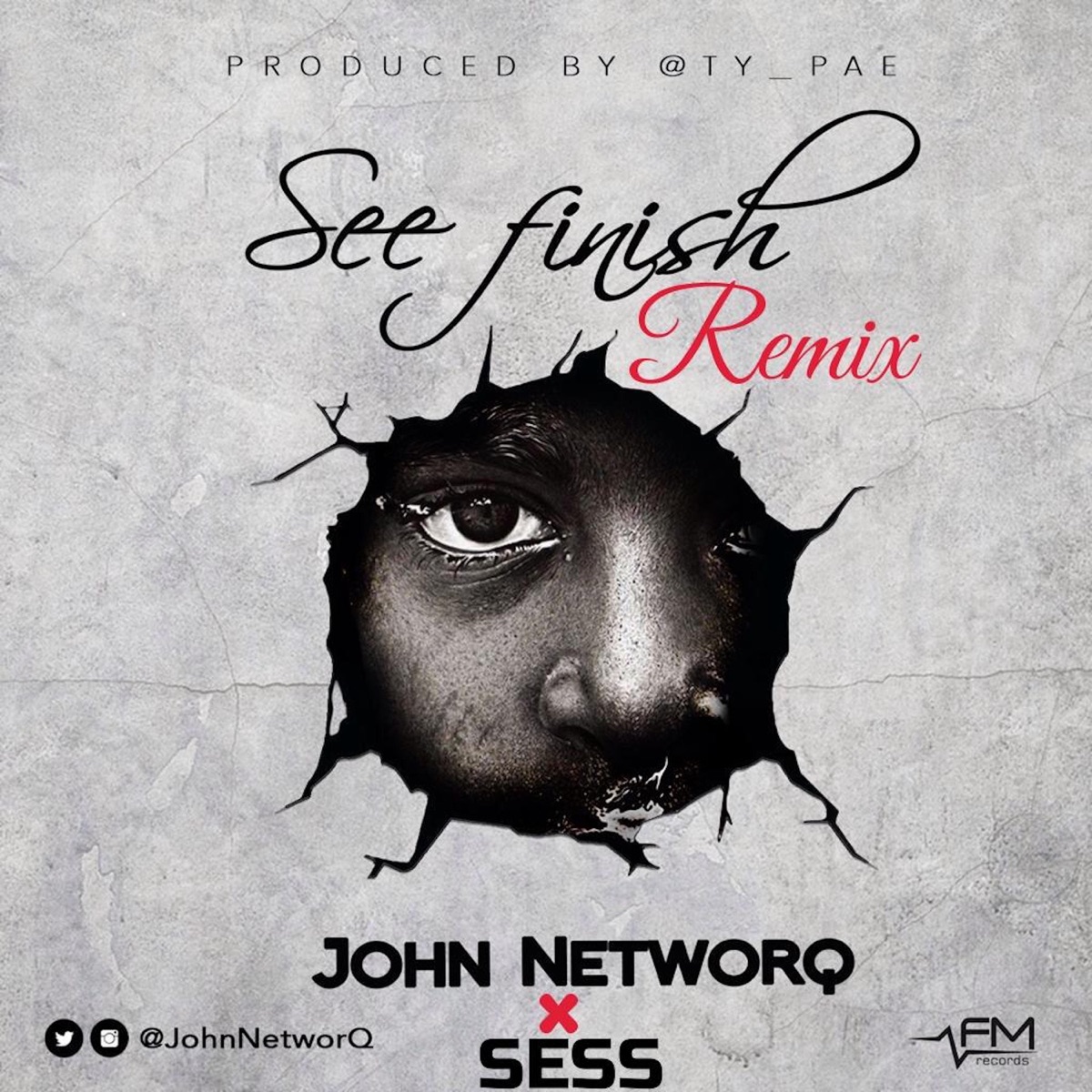 See Finish (Remix) [feat. Sess] - Single by John Networq album cover