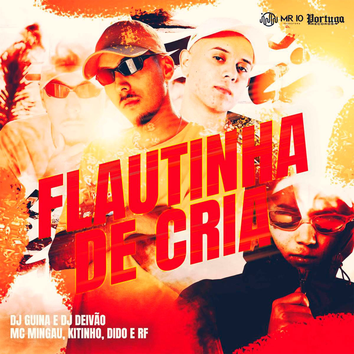 Flautinha de Cria (feat. Mc Mingau, Mc Kitinho, Mc dido & MC RF) - Single by DJ Guina & Dj Deivão album cover