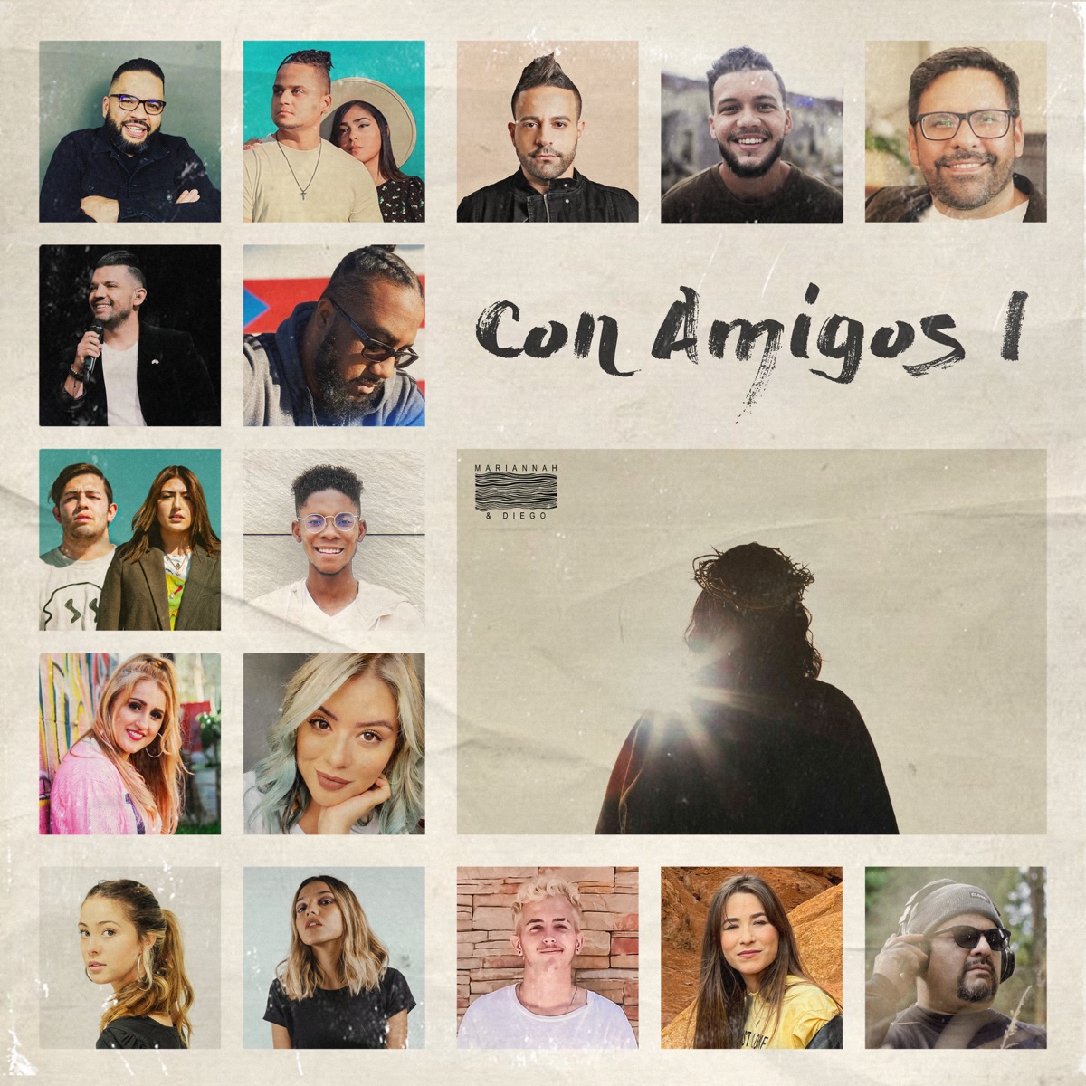 Con Amigos I by Mariannah y Diego album cover