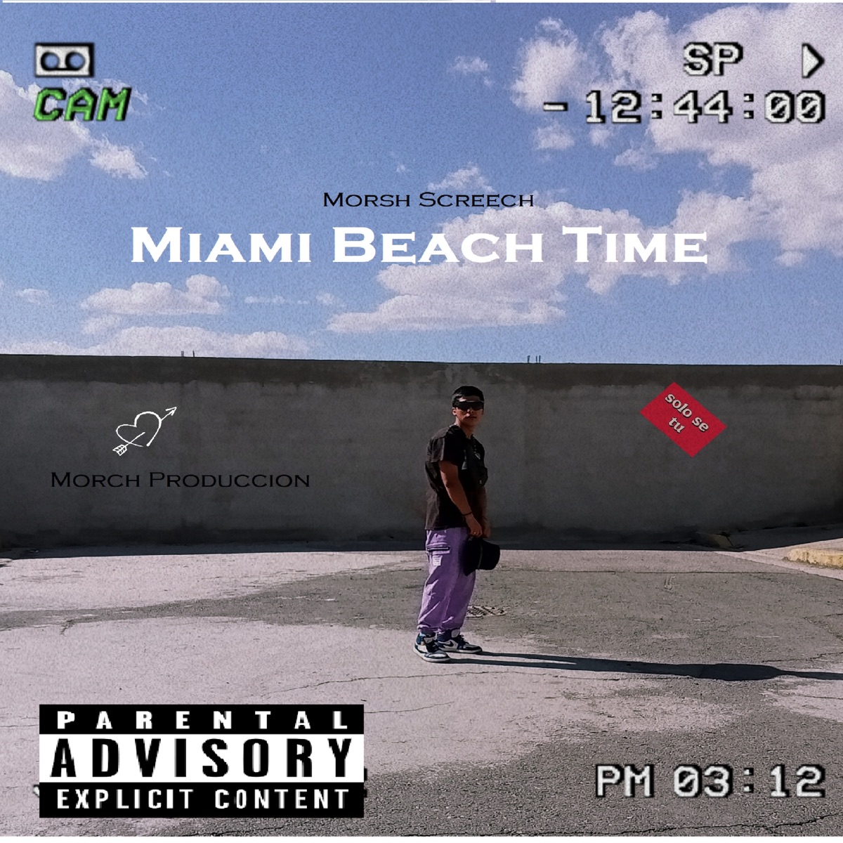 Miami Beach Time - Single by MORSH SCREECH album cover