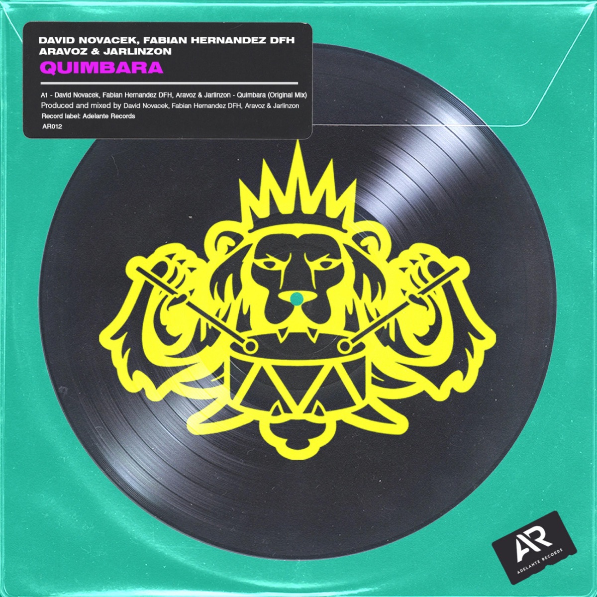 Quimbara - Single by David Novacek, Fabian Hernandez DFH, Aravoz & Jarlinzon album cover