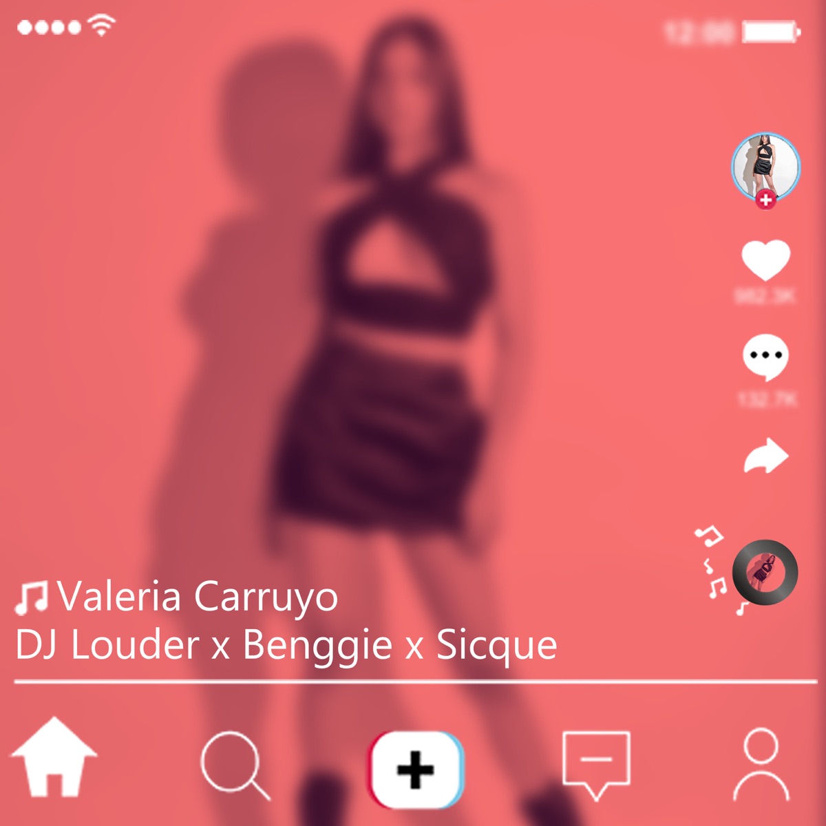 Valeria Carruyo (feat. Sicque & Benggie) - Single by DJ Louder album cover