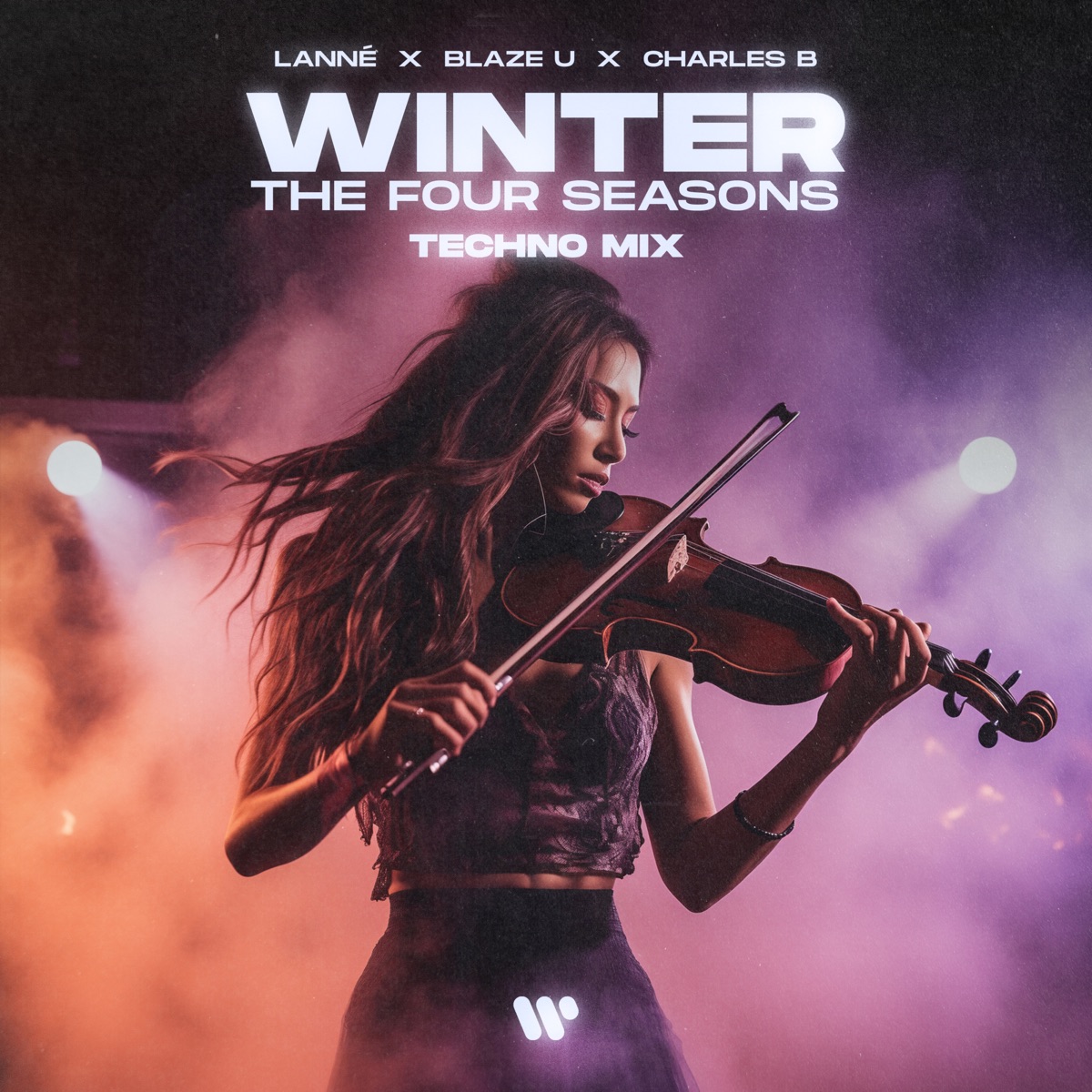 Winter (The Four Seasons) [Techno Mix] - Single by LANNÉ, Blaze U & Charles B. album cover
