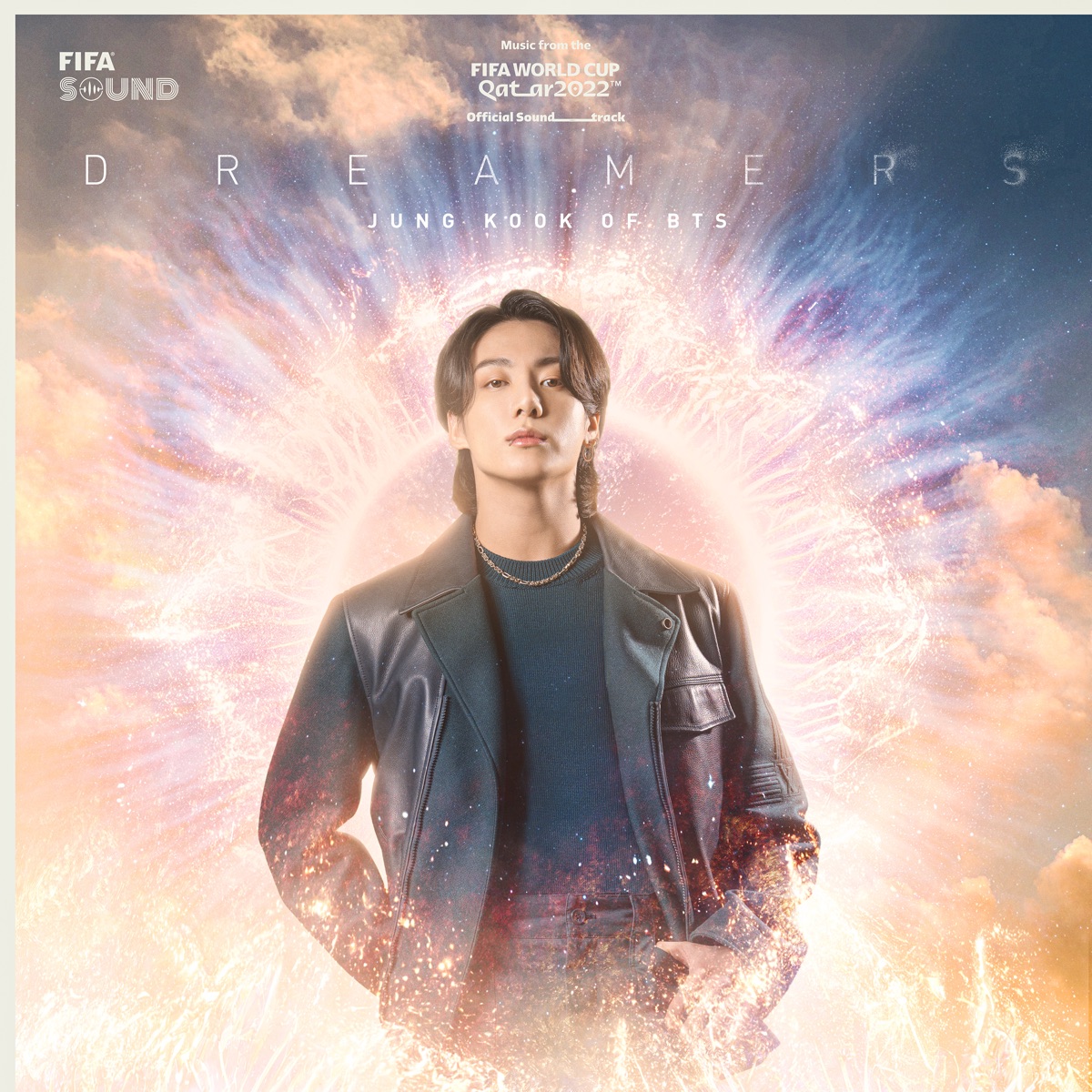 Dreamers (Music from the FiFA World Cup Qatar 2022 Official Soundtrack) - Single by Jung Kook & BTS album cover