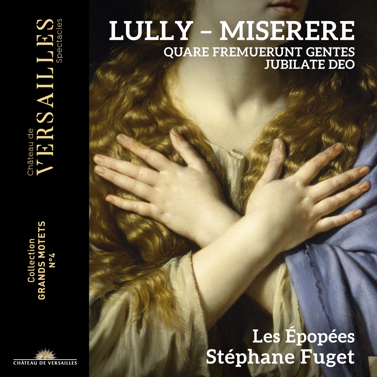Lully: Miserere by Les Épopées & Stéphane Fuget album cover