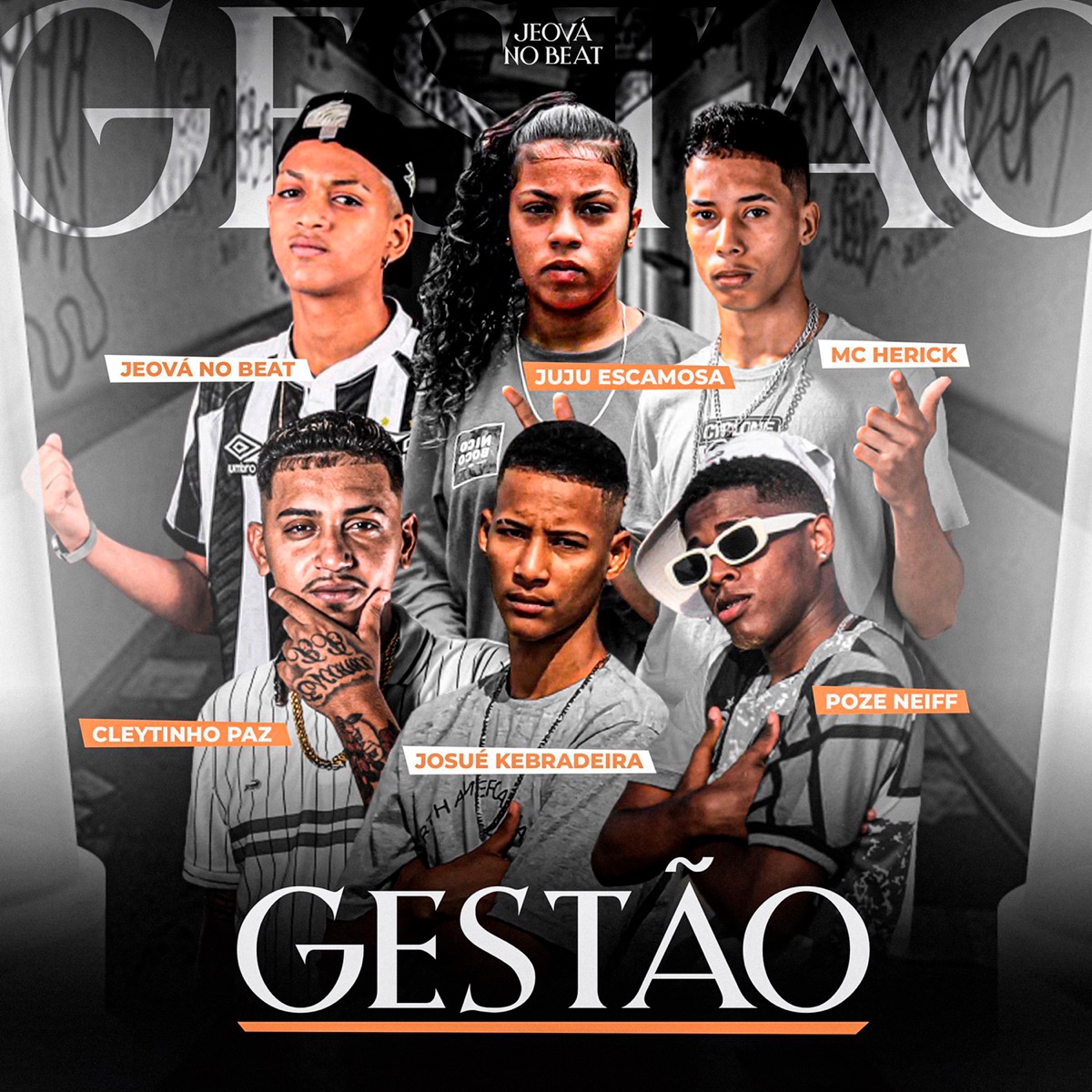 Gestão (feat. Jeová no Beat, mc herick & Juju Escamosa) - Single by Cleytinho Paz, Poze Neiff & Josué kebradeira album cover