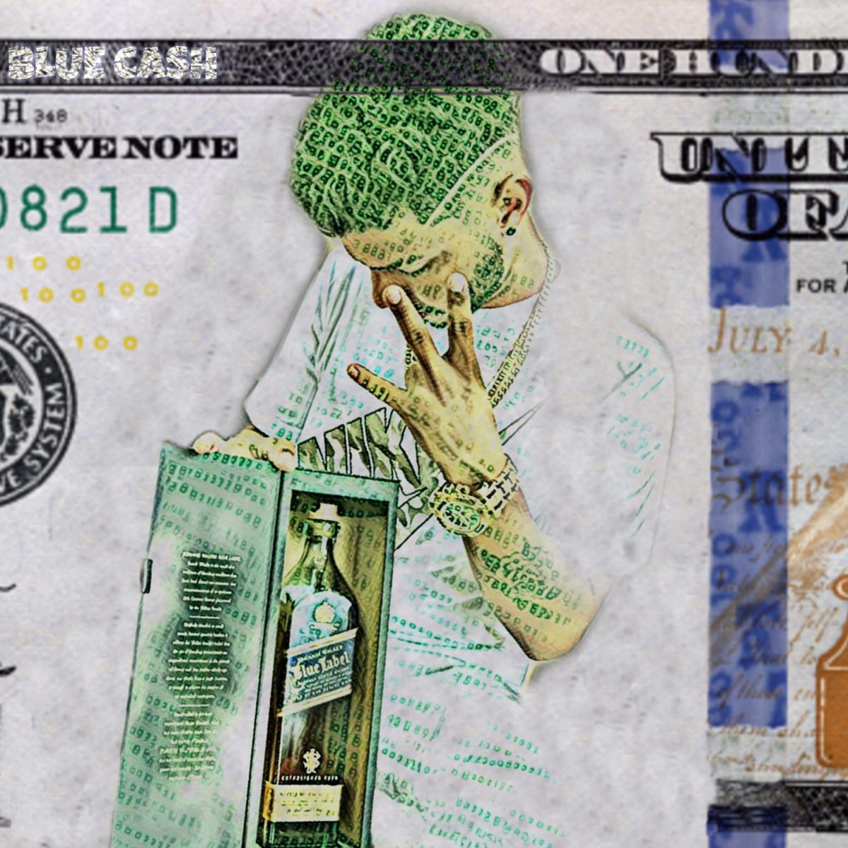 Blue cash - Single by Trill livin´ album cover