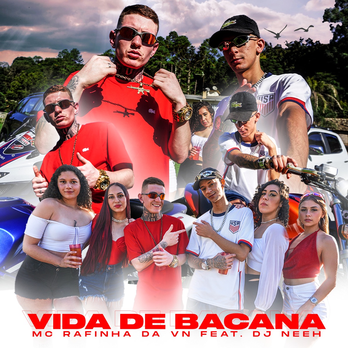Vida de Bacana (feat. DJ Neeh) - Single by Mc Rafinha da VN album cover