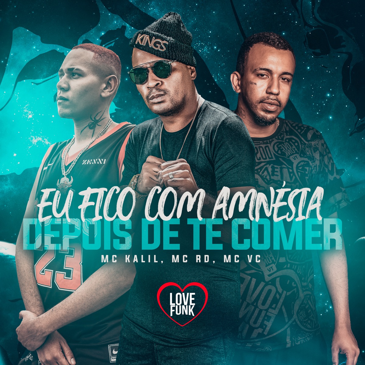 Eu Fico Com Amnésia Depois de Te Comer - Single by Mc VC, Mc Rd & MC KALIL album cover