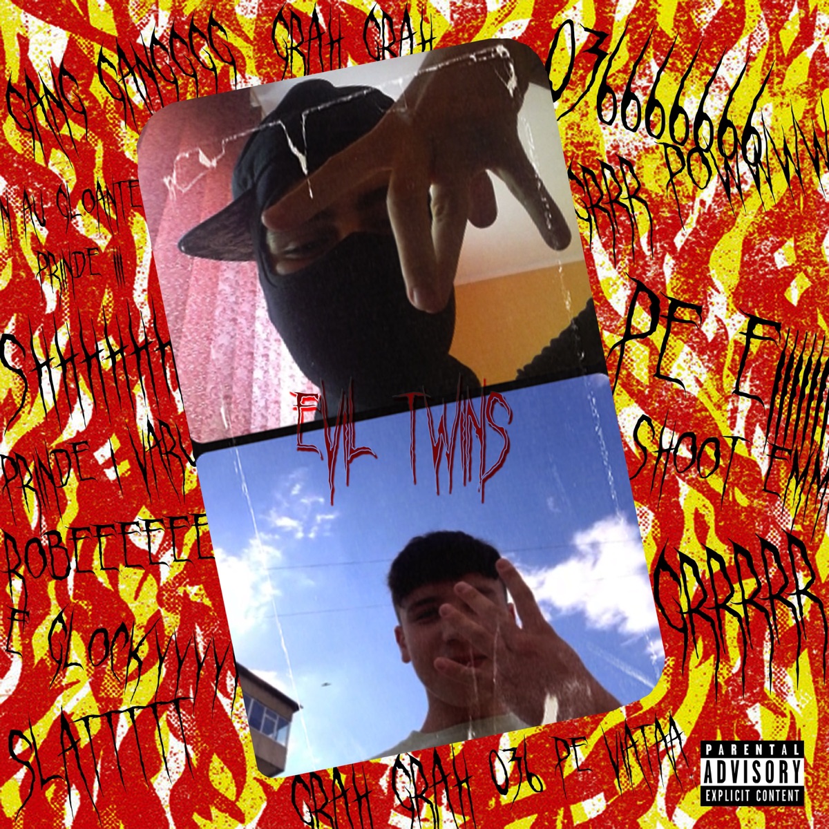 Evil Twins (feat. Robee) - Single by glockydasosa album cover