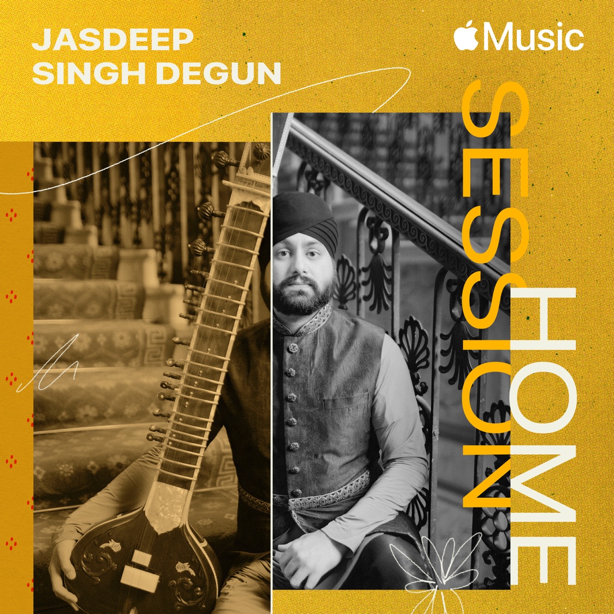 Apple Music Home Session: Jasdeep Singh Degun by Jasdeep Singh Degun album cover