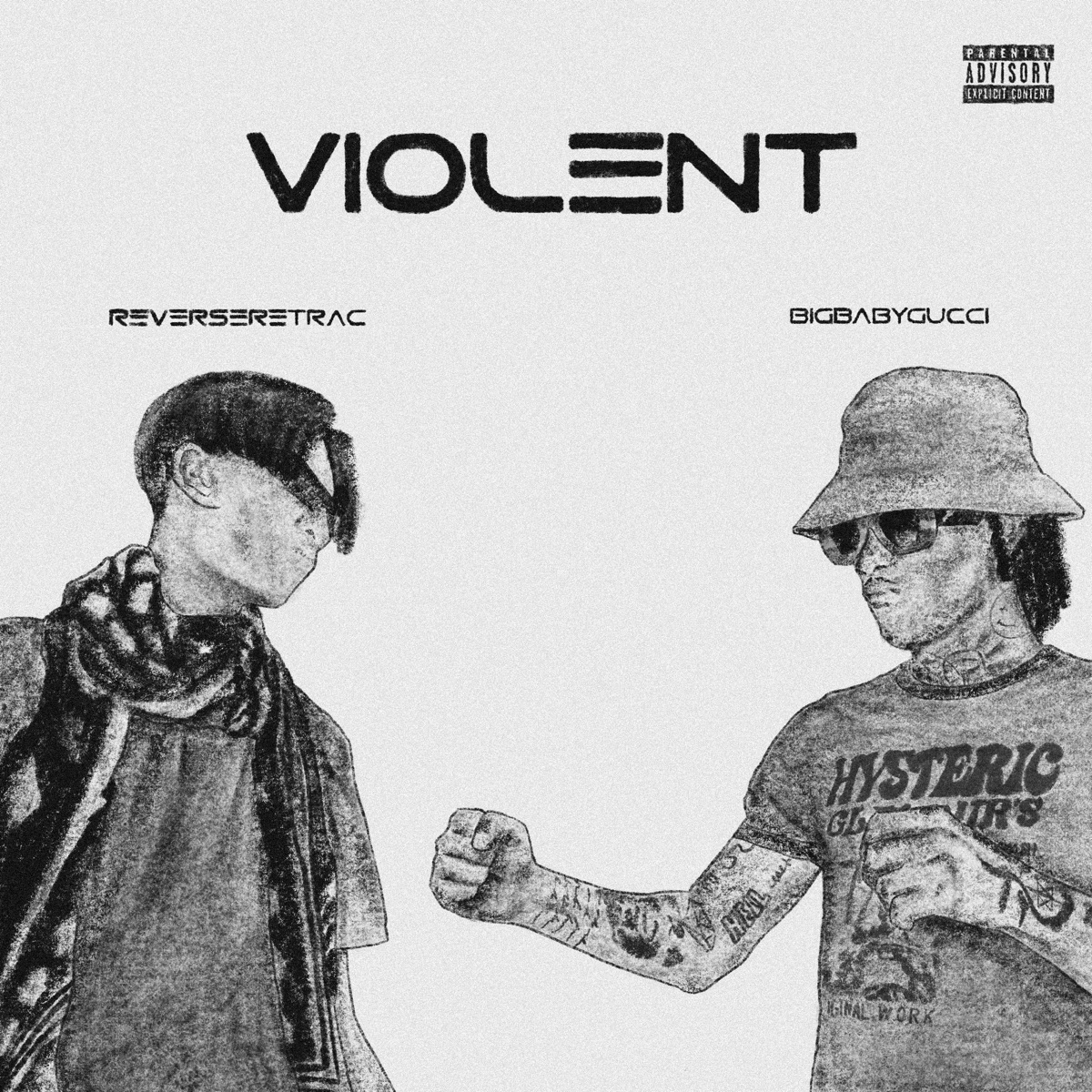 Violent - Single by reverseretrac & BigBabyGucci album cover