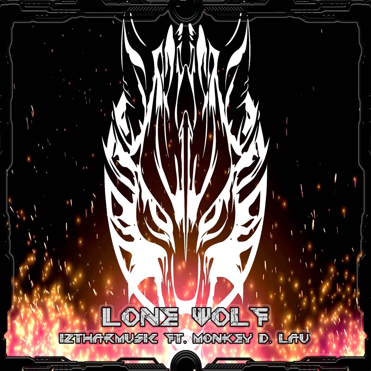 Lone Wolf (feat. Monkey D Lau) [Remixed and Remastered Version] - Single by iztharmusic album cover