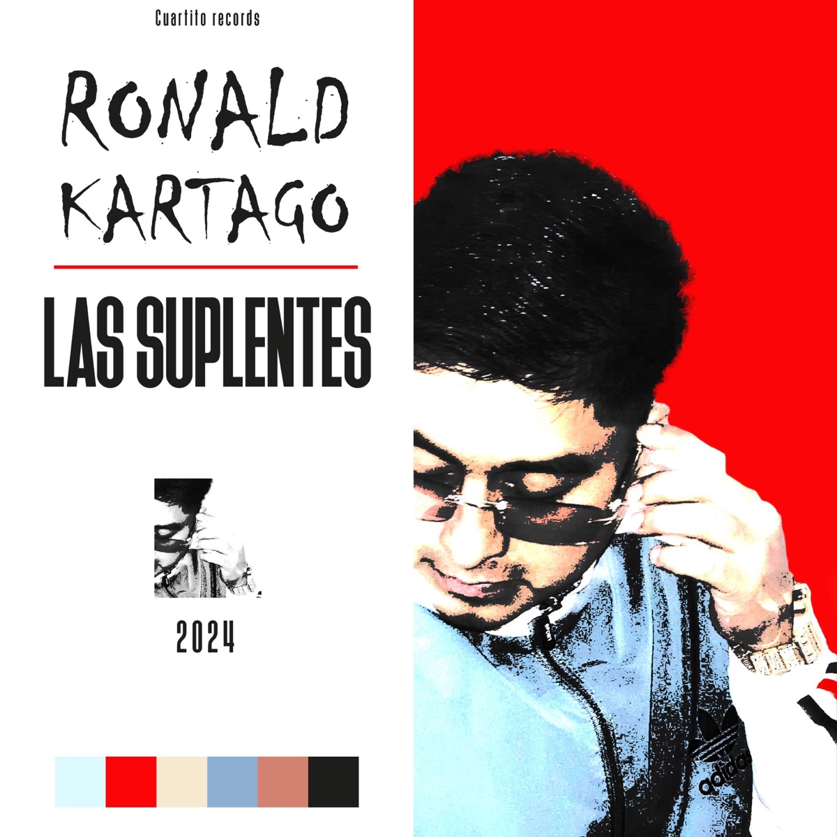 Las Suplentes by Ronald Kartago album cover