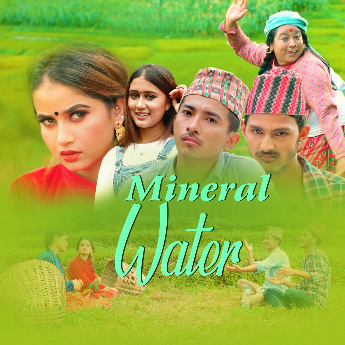 Mineral Water - Single by Bhim Bista, Eleena Chauhan, Jibesh Gurung & Rachana Rimal album cover