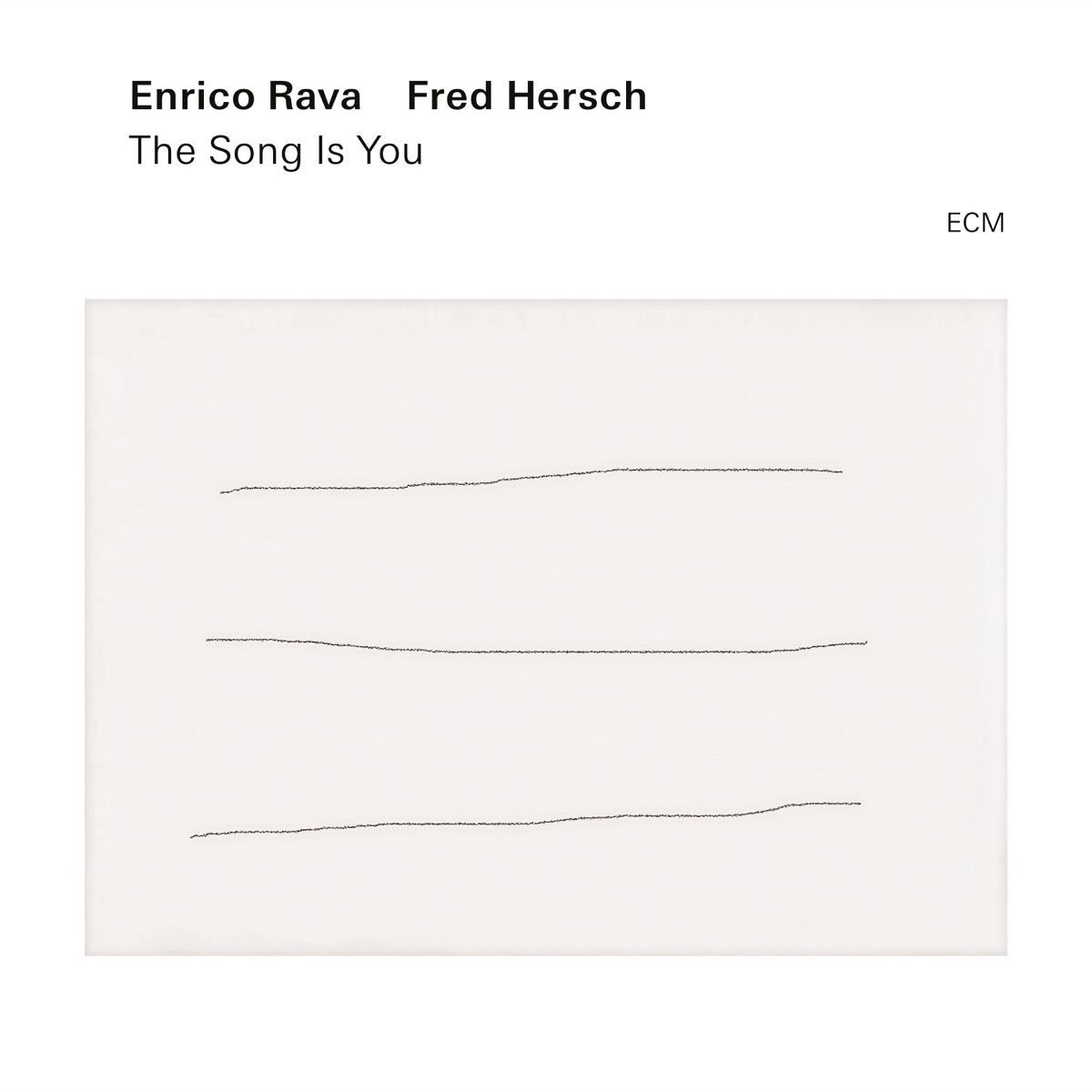 The Song Is You by Enrico Rava & Fred Hersch album cover