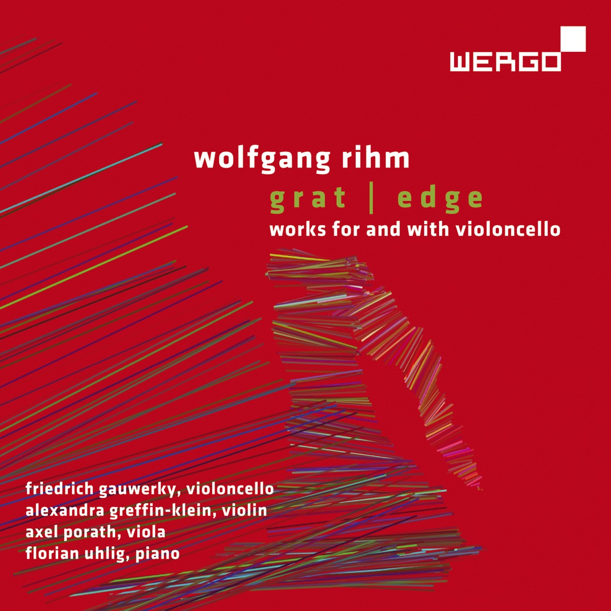 Wolfgang Rihm: Grat / Edge by Friedrich Gauwerky & Alexandra Greffin-Klein album cover