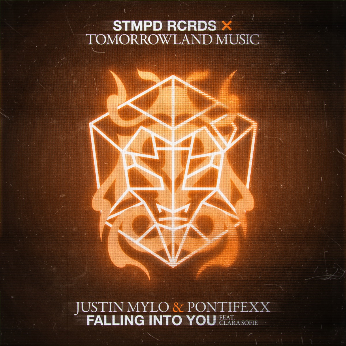 Falling Into You - Single by Justin Mylo, Pontifexx & Clara Sofie album cover