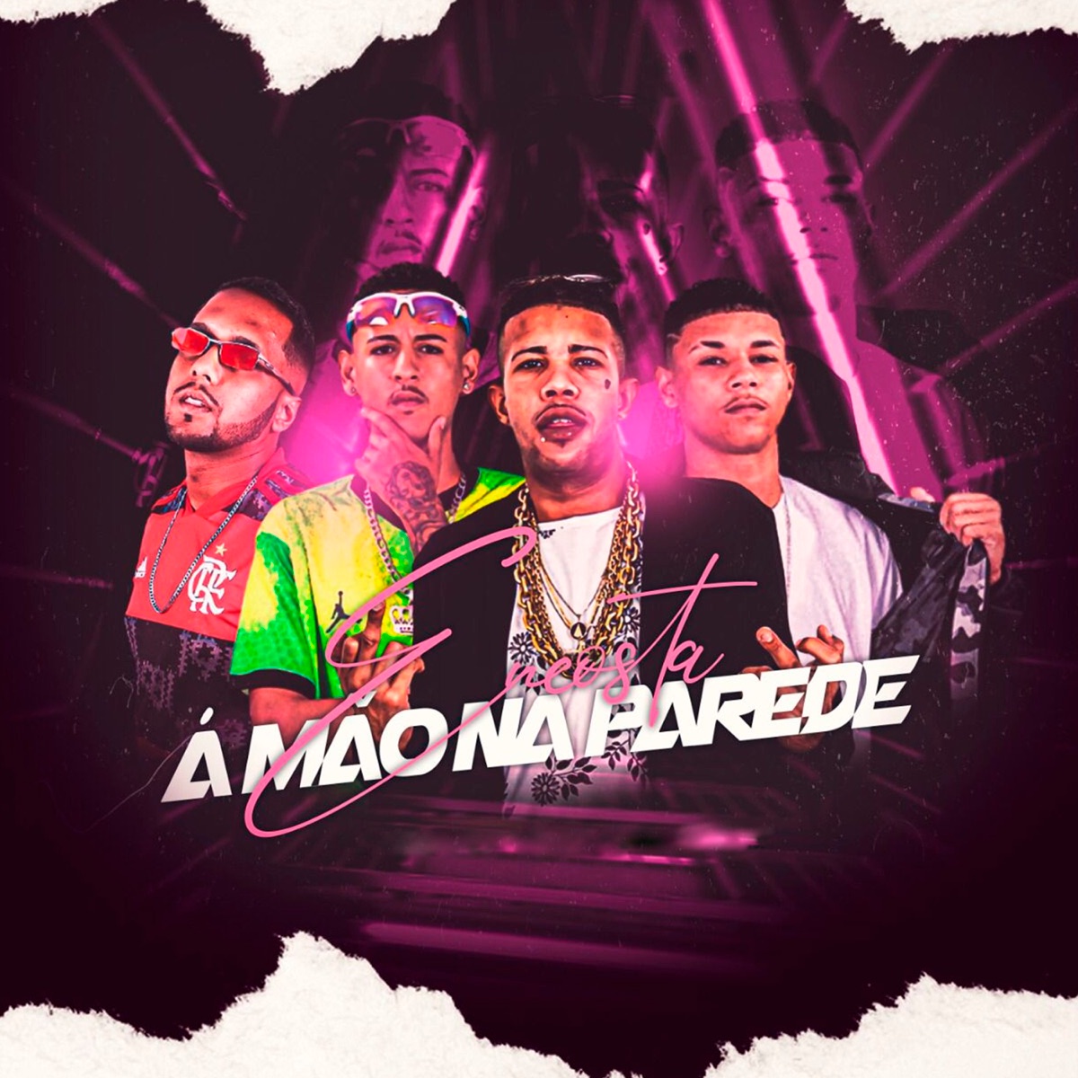 Encosta a Mão na Parede (feat. Mc Magrinho) - Single by Mc Destaky, Eo leek & Mc Asenha album cover