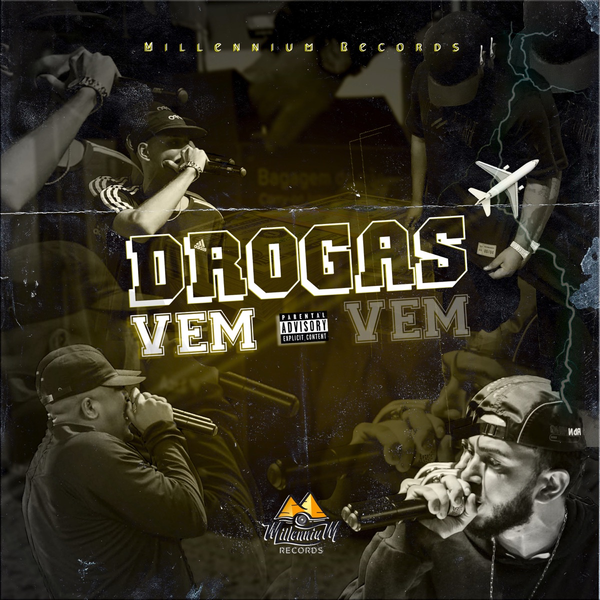 Drogas Vem (feat. Dababi 212) - Single by wikcolombiano, Belgah Kriminal & El Vjot4 album cover