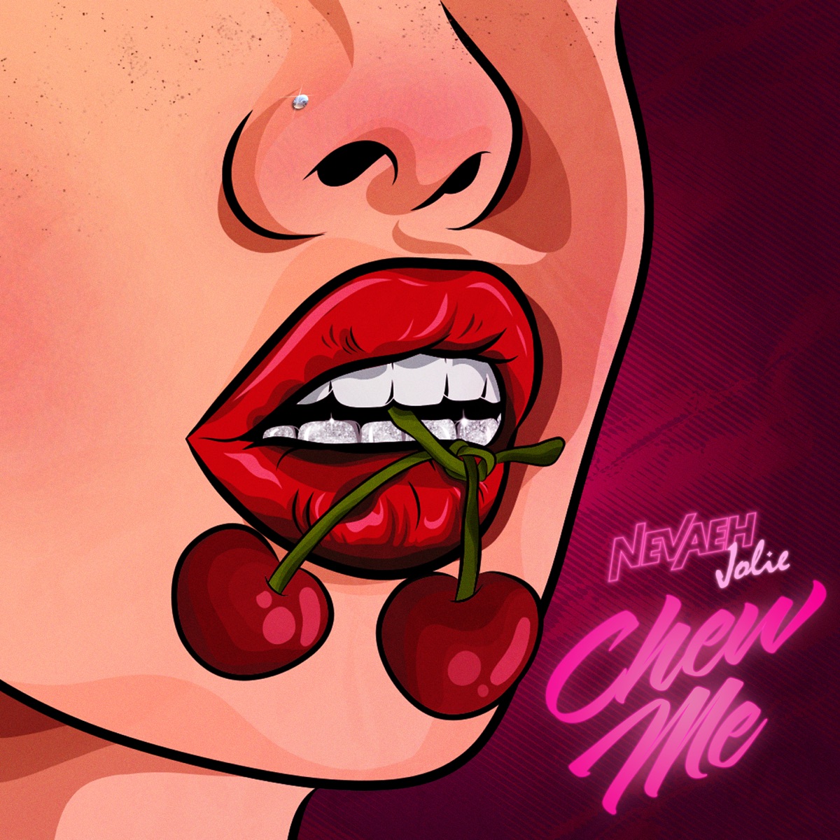 Chew Me - Single by Nevaeh Jolie album cover