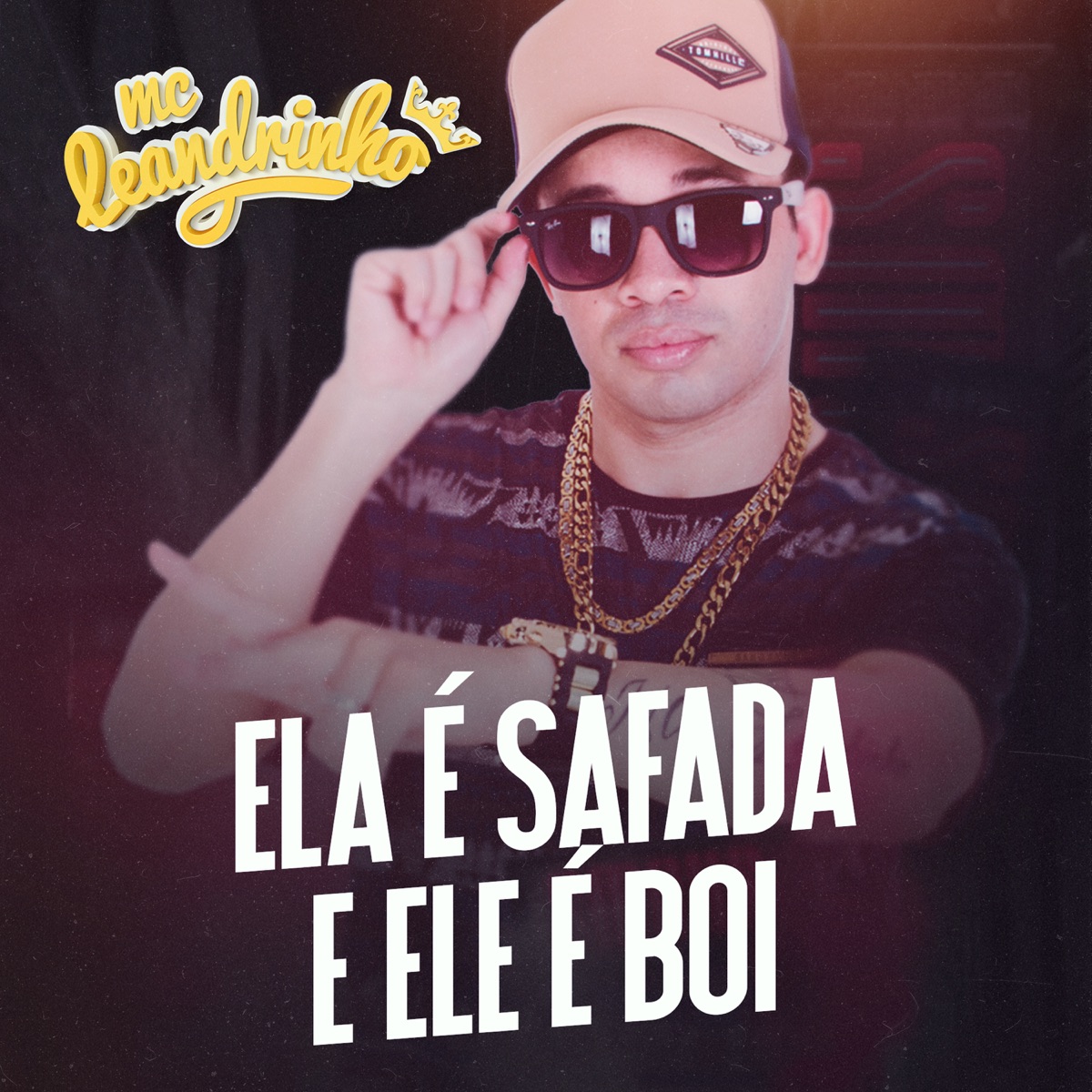 Ela É Safada e Ele É Boi - Single by Mc Leandrinho album cover