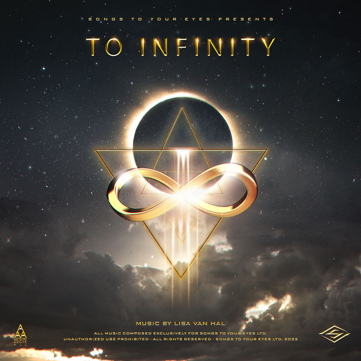 To Infinity by Songs To Your Eyes & Lisa Van Hal album cover
