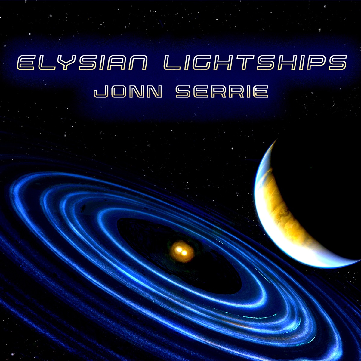 Elysian Lightships by Jonn Serrie album cover