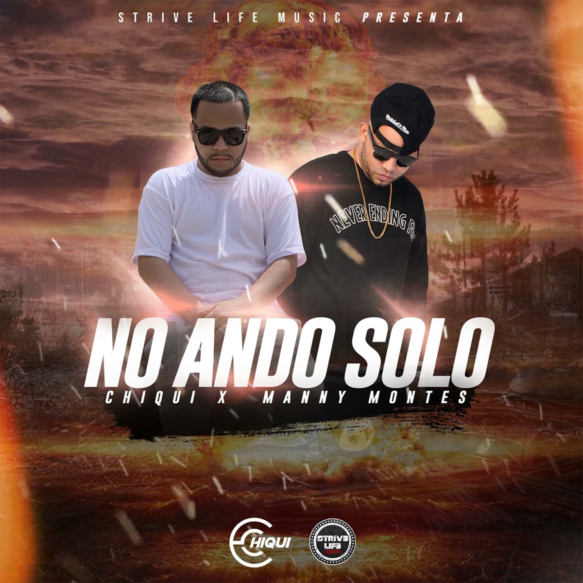 No Ando Solo - Single by Chiqui album cover