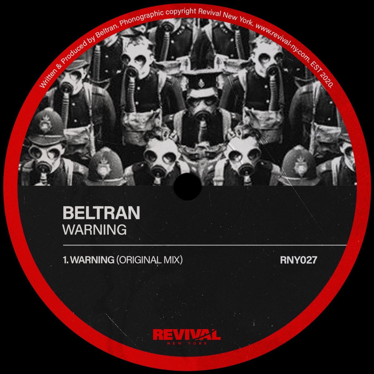 Warning - Single by Beltran album cover