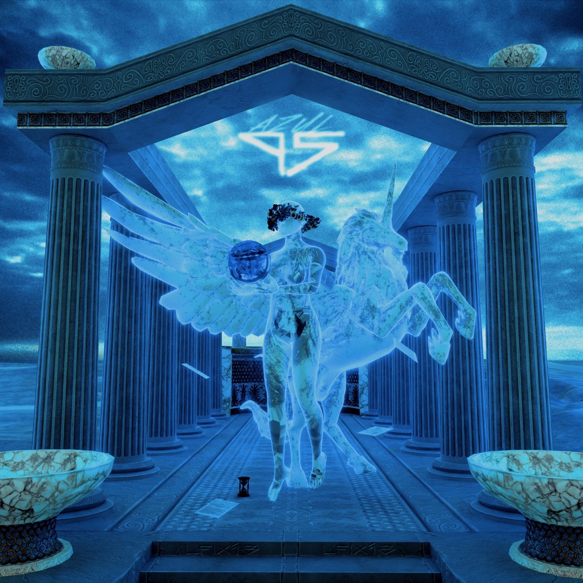 Paredes azules - Single by LFlx18 album cover