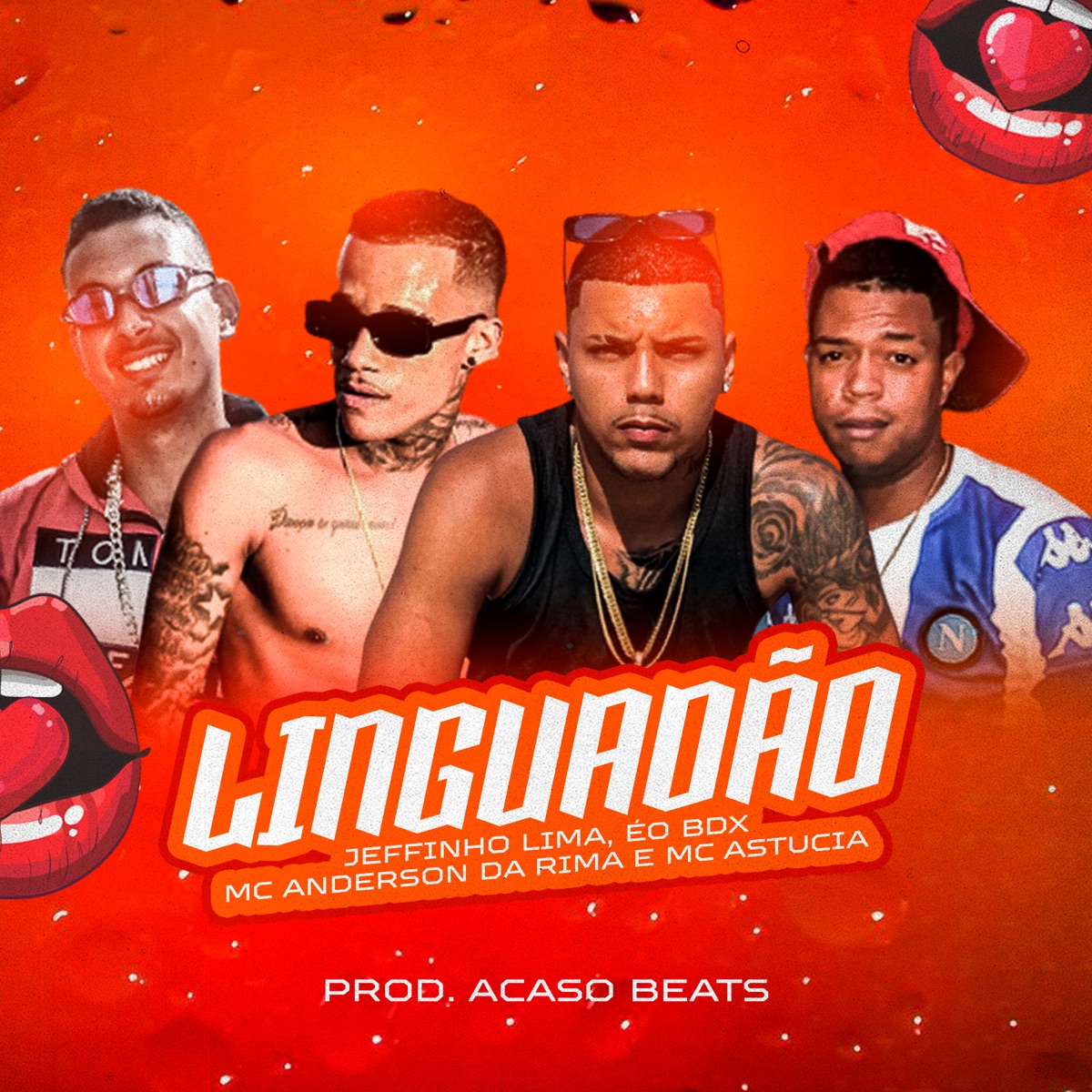 Linguadão - Single by JEFINHO LIMA, MC ANDERSON DA RIMA, MC Astucia & Éo Bdx album cover