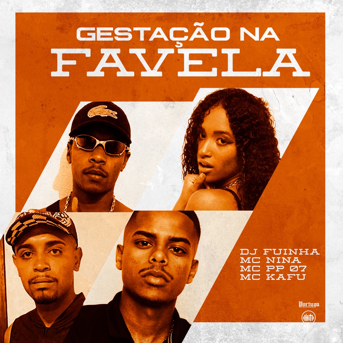 Gestação na Favela (feat. MC Kafu) - Single by DJ Fuinha, MC PP 07 & Mc nina album cover