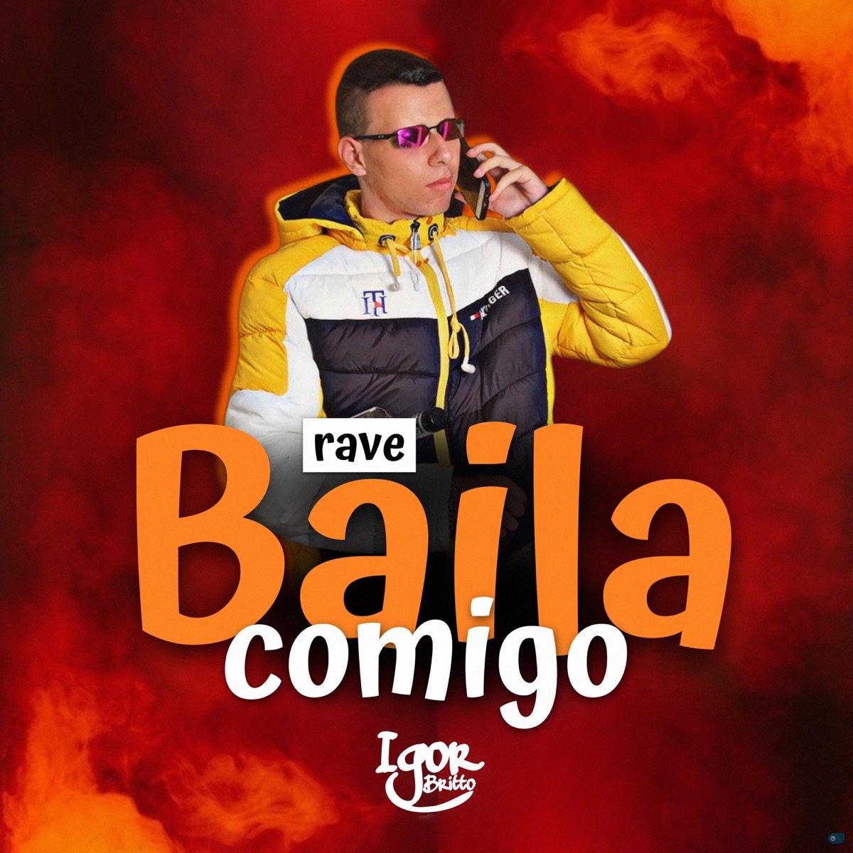 Rave Baila Comigo (feat. MC Jotinha, Mc Rennan & MC RN) - Single by DJ Igor Britto album cover