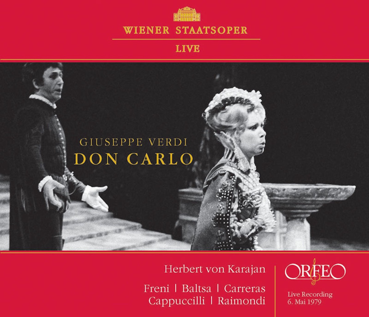 Verdi: Don Carlos by Mirella Freni, Agnes Baltsa, José Carreras, Piero Cappuccilli, Ruggero Raimondi, Orchestra of the Vienna State Opera & Herbert von Karajan album cover