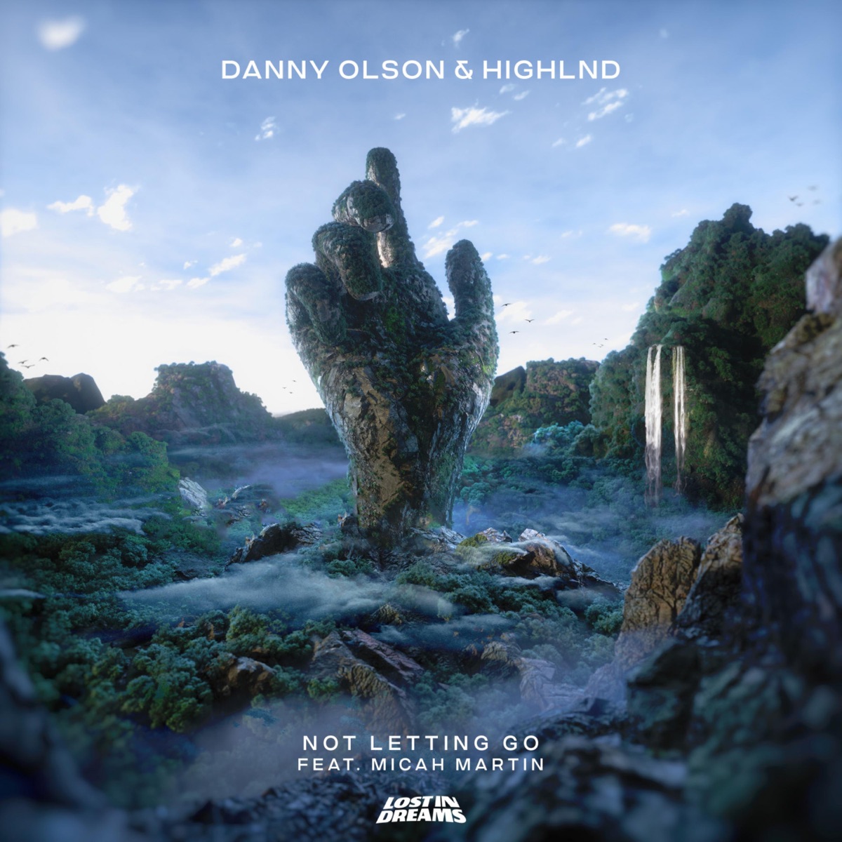 Not Letting Go (feat. Micah Martin) - Single by Danny Olson & Highlnd album cover