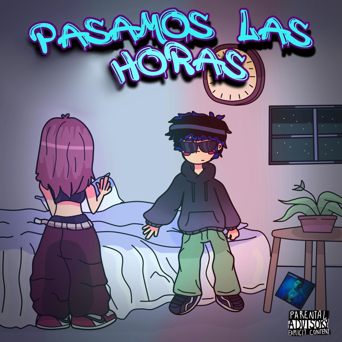 PASAMOS LAS HORAS - Single by Anthel album cover