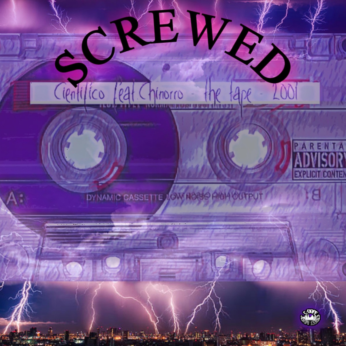 The tape (Screwed) by Científico album cover