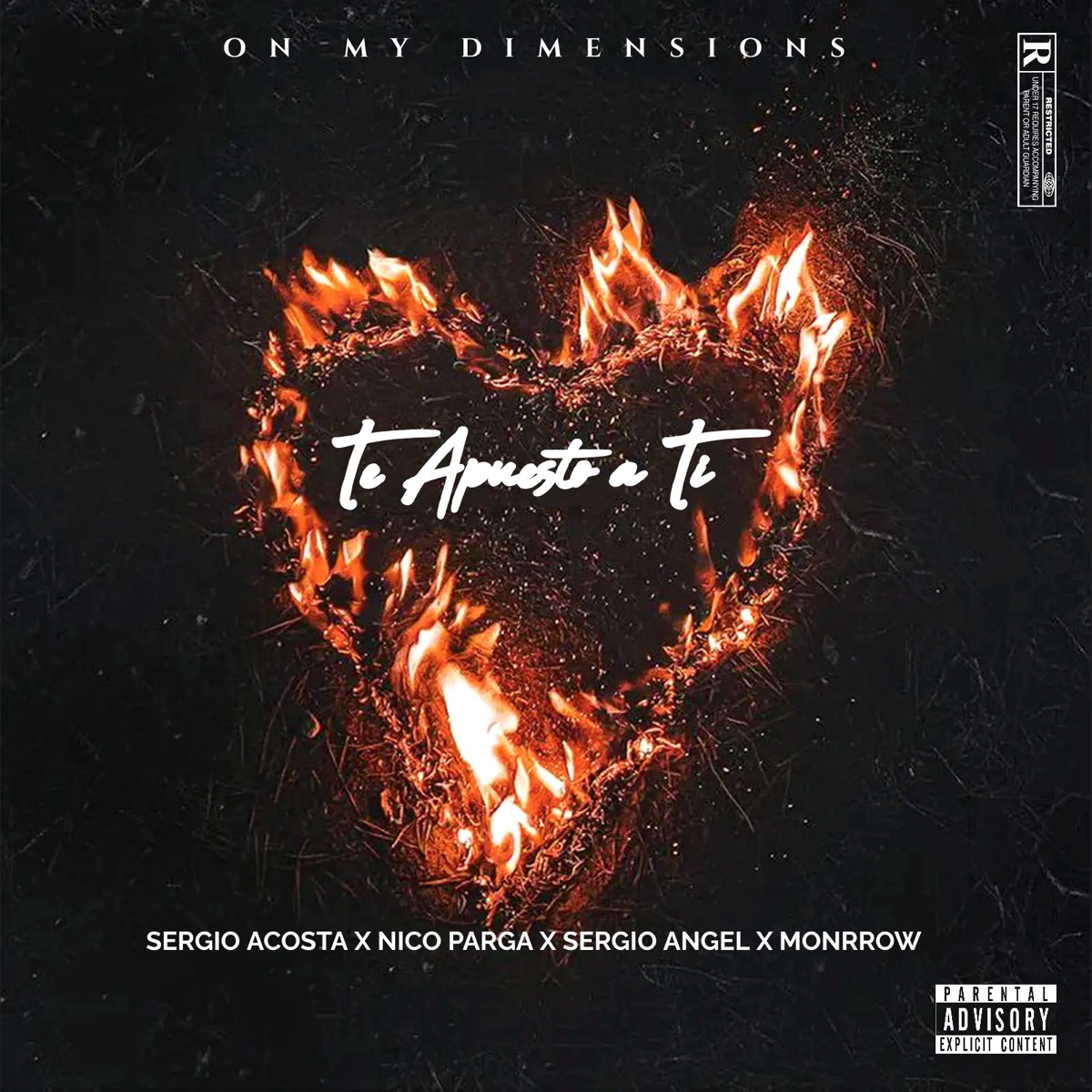 Te Apuesto A Ti (feat. Monrrow) - Single by Sergio Acosta, Nico Parga & Sergio Angel album cover
