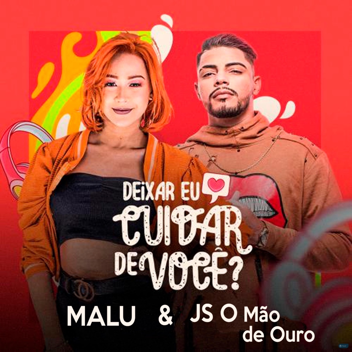 Deixa Eu Cuidar de Você - Single by Malu & JS o Mão de Ouro album cover
