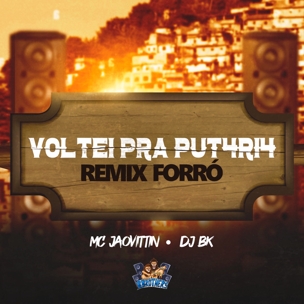 Voltei pra Putaria (Remix) - Single by DJ BK OFFICIAL & Mc Jaovittin album cover