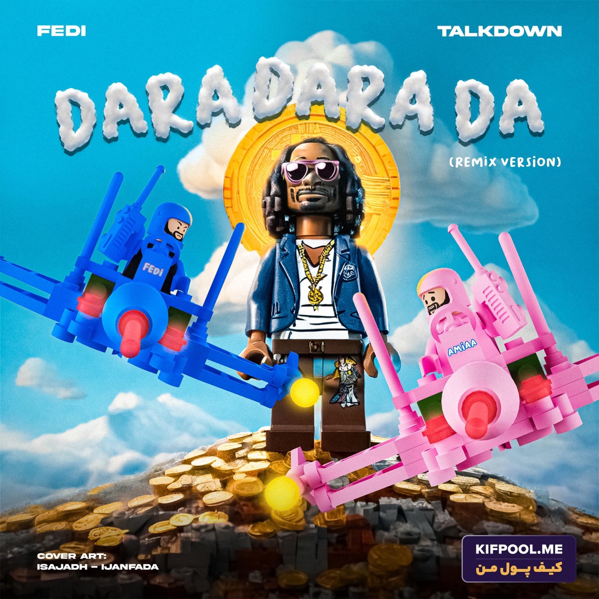 Dara Dara Da (Official Remix) - Single by Talk Down album cover
