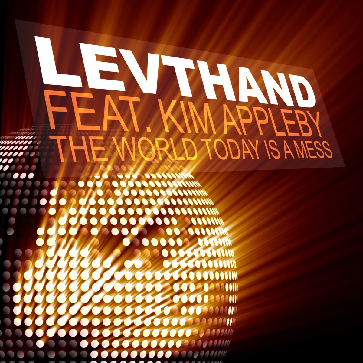 The World Today Is a Mess (feat. Kim Appleby) - EP by Levthand album cover