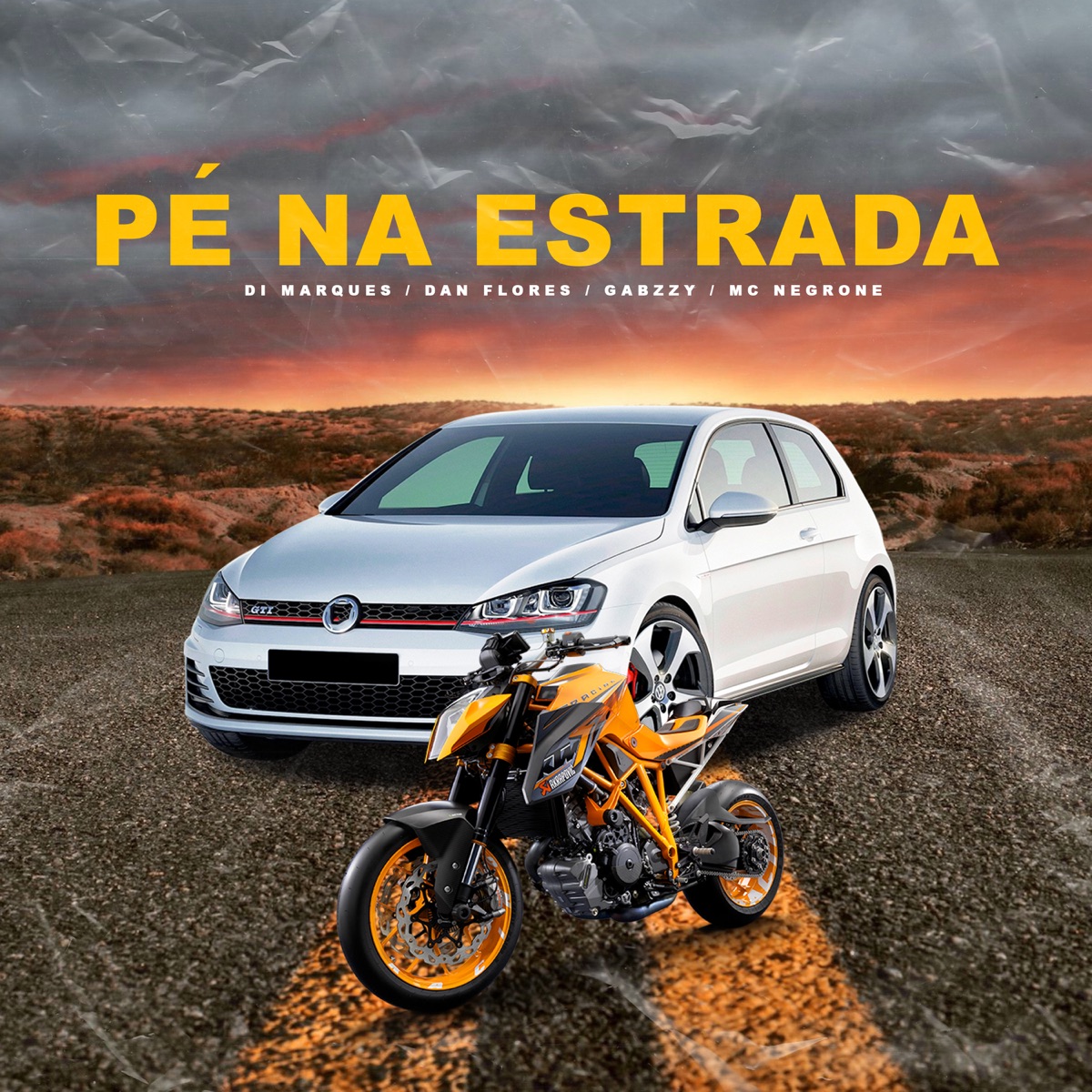 Pé na Estrada (feat. GABZZY, Mc negrone & Dan Flores) - Single by Dj Di Marques album cover