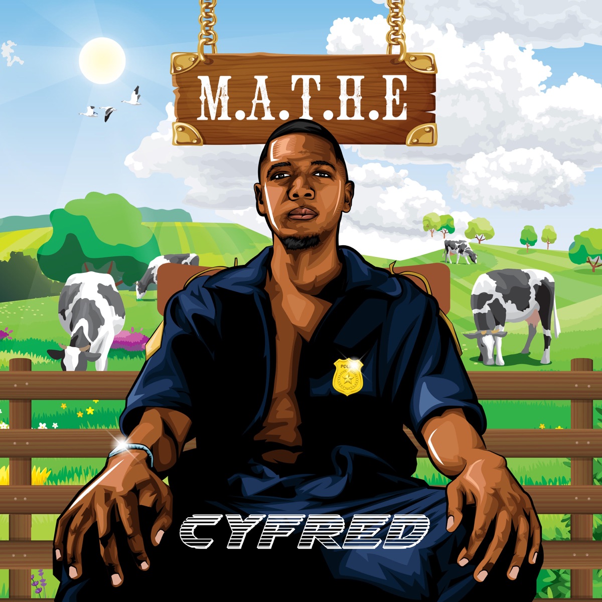 M.A.T.H.E by Cyfred album cover