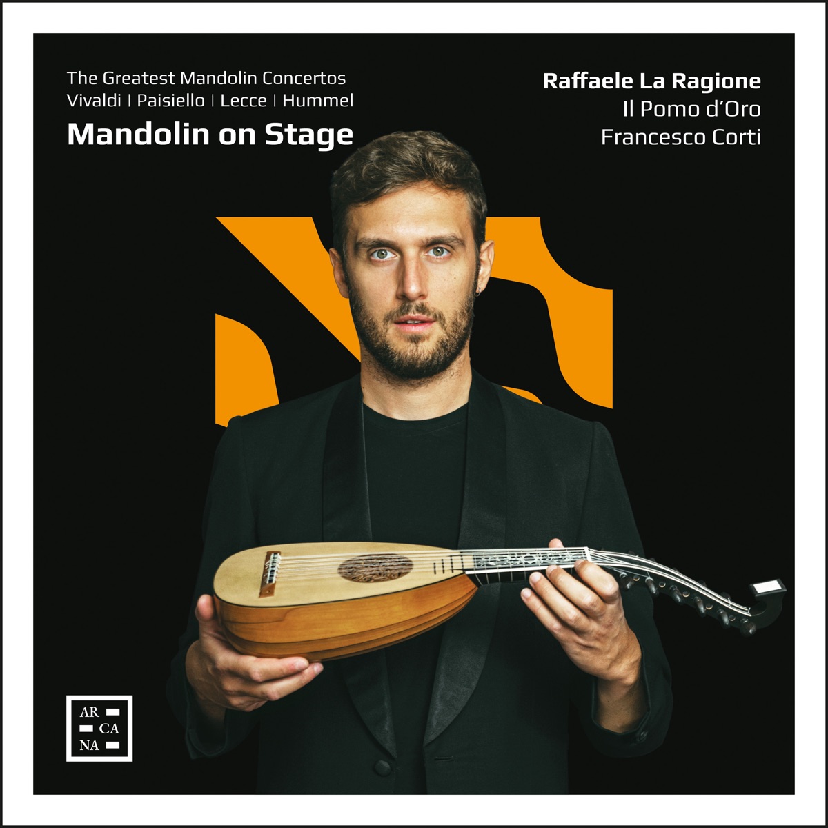 Mandolin on Stage by Raffaele La Ragione, Il Pomo d'Oro & Francesco Corti album cover