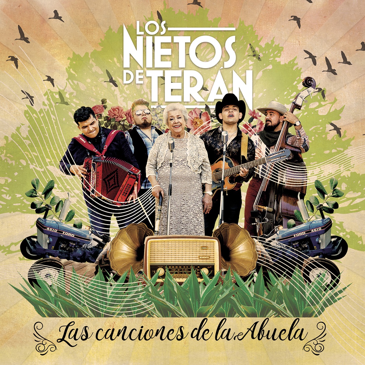Las Canciones De La Abuela by Los Nietos De Terán & La Abuela Irma Silva album cover
